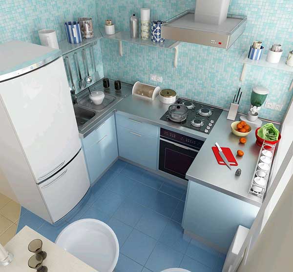 bep dep phong thuy3 Sắp xếp các yếu tố đối lập trong phong thủy phòng bếp của nhà bạn