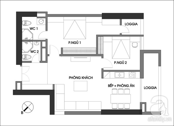 file.330011 Tư vấn cách để đổi hướng bếp cho căn hộ chung cư