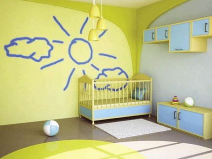 Bài trí phong thủy cho bé giấc ngủ ngon 1 phong thuy cho be ngu ngon 2 Bài trí phong thủy giúp cho bé có được giấc ngủ ngon